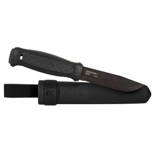 Nóż Morakniv® Garberg Black C (Polymer Sheath) - Carbon Steel