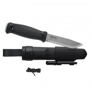 Nóż Morakniv® Garberg with Survival Kit (S) - Czarny (ID 13914)