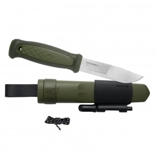 Nóż Morakniv® Kansbol with Survival Kit (S) - Zielony (ID 13912)