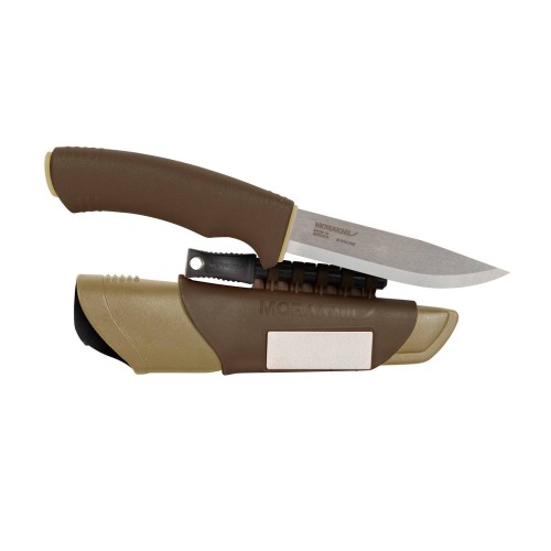 Morakniv® Bushcraft Survival Desert - Stainless Steel Detail 1